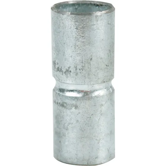 Muffe kort 5/8" 16mm varmgalvaniseret