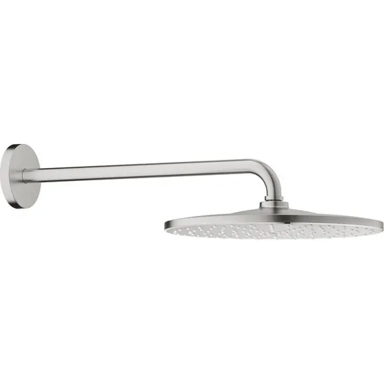 Grohe Rainshower Mono brusehoved, Ø31 cm, børstet krom