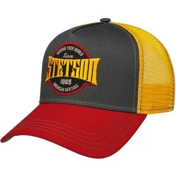 Stetson Rocking Your World Truckerkasket - Gul (One Size)