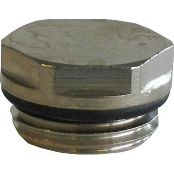 Ms-58 Prop 1/2" i forniklet messing med EPDM O-ring