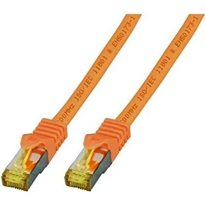 EFB RJ45 Patchkabel Cat.6A S/FTP 20 m - Orange