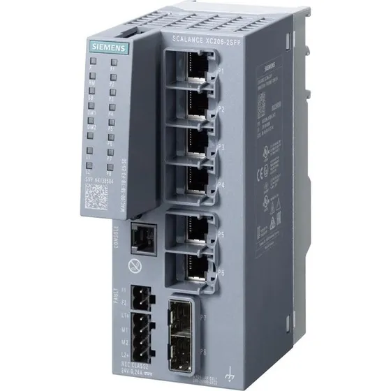 Siemens Scalance XC206-2SFP Managed Layer 2 IE-Switch