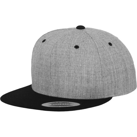 Flexfit FX6089MT Classic Snapback 2-tone Lysegrå/Sort One Size