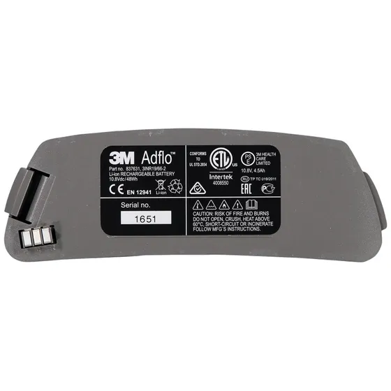 3M Adflo 837631v2 Li-ion Heavy-Duty batteri