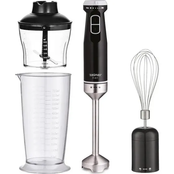 Zelmer ZHB4632 X-act stavblender 1200W med tilbehørssæt