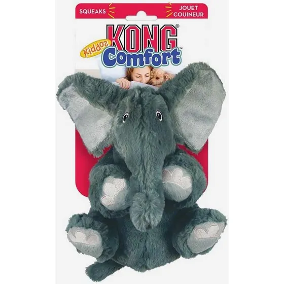 KONG Pet Toy Comfort Kiddos Elephant XS 13cm