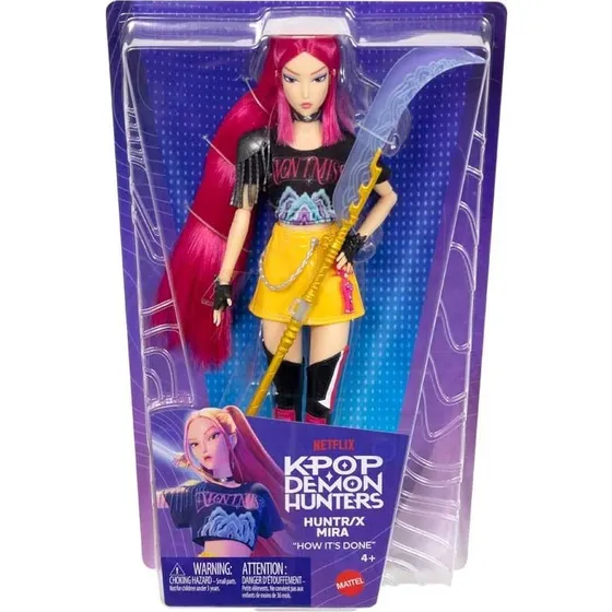 Mattel KPop Demon Hunters Mira Fashion Doll - 30 cm
