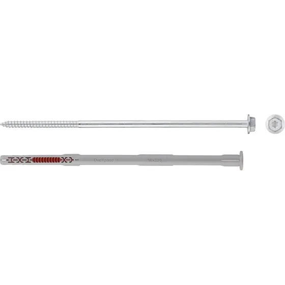 Fischer DuoXpand 10x230 FUS karmdybel med sekskanthoved (50 stk)