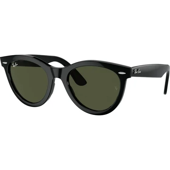 Ray-Ban RB2241 Wayfarer Way 901/31 – sort med grønne glas