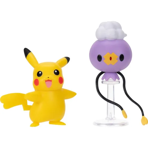 Pokémon Battle Figure Drifloon & Pikachu - Jazwares