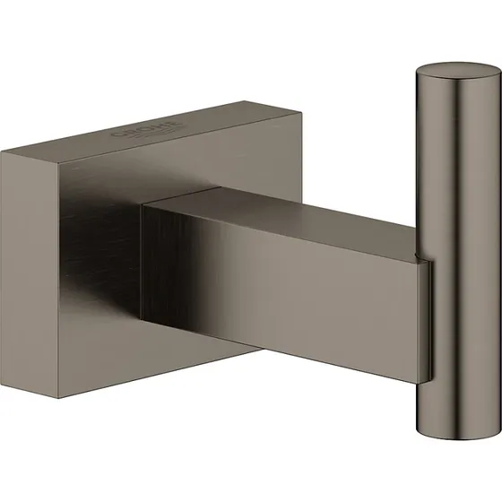 GROHE Essentials Cube Håndklædekrog - Børstet Hard Graphite