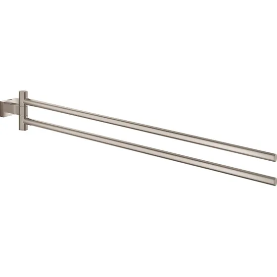 GROHE Essentials Cube håndklædeholder 2 arme, svingbar, Supersteel