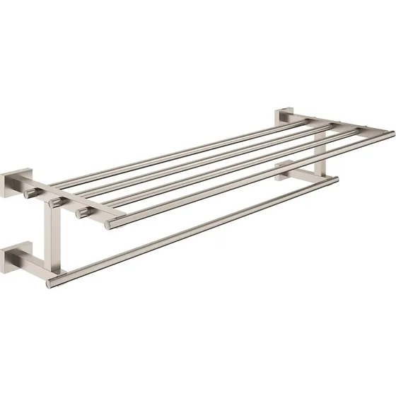 GROHE Essentials Cube håndklædehylde 600x210mm med stang