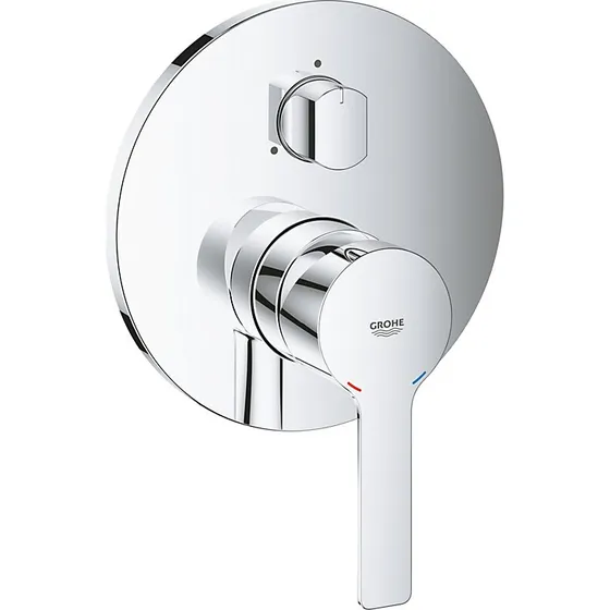 GROHE Lineare new brusearmatur 3-vejs ø158mm - Forkromet