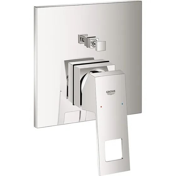 GROHE EuroCube etgrebsbatteri 158mm til kar/brus, krom