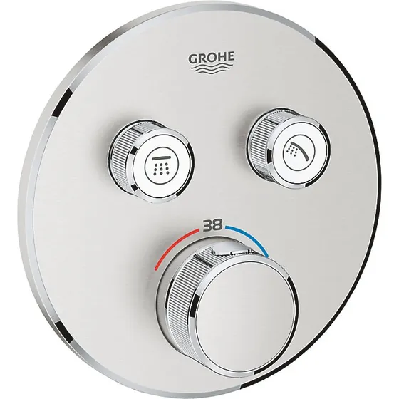 GROHE Grohtherm SmartControl termostatarmatur 2SC Supersteel