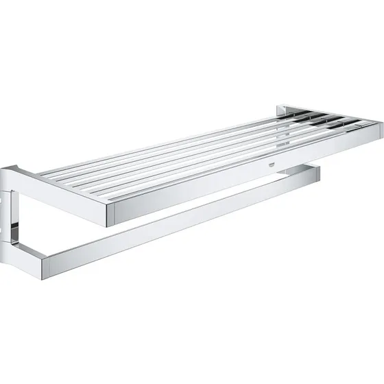GROHE Selection Cube Multi håndklædestang med hylde, 600mm, Krom