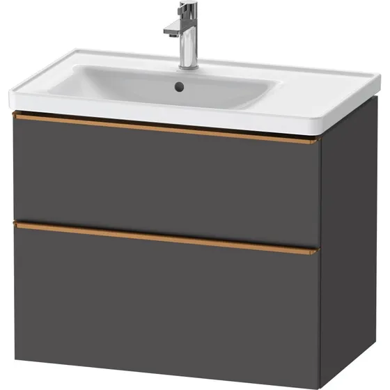 Duravit D-Neo underskab 78,4x45,2 cm, mat grafitgrå/bronze