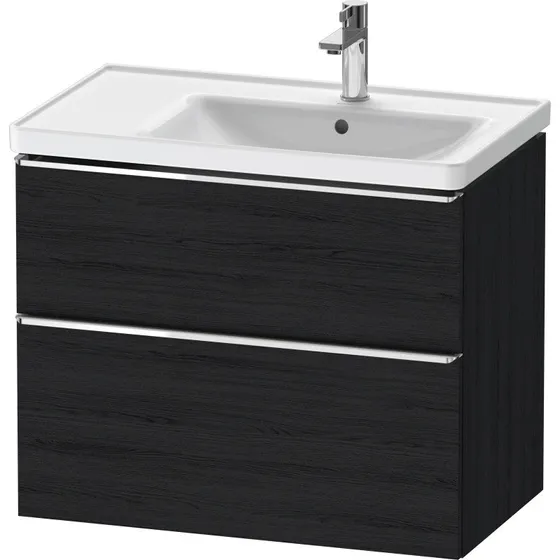 Duravit D-Neo underskab, 78,4x45,2 cm, sort eg/krom