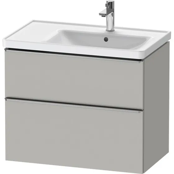 Duravit D-Neo underskab 78,4x45,2 cm, mat grå/stål