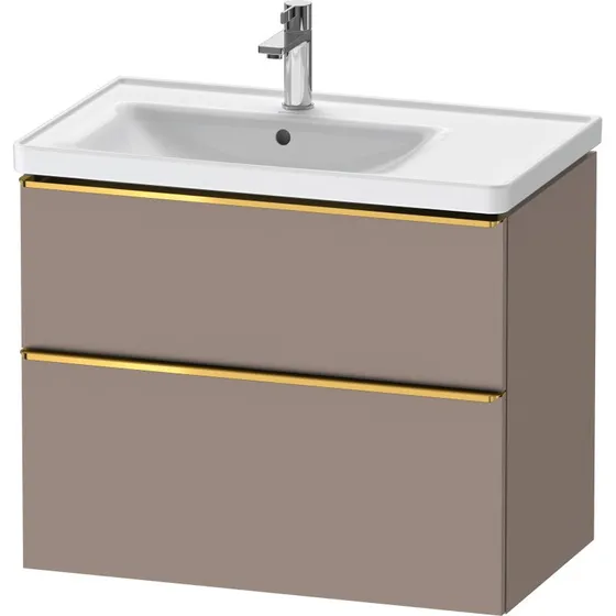Duravit D-Neo underskab 78,4x45,2 cm, mat brun/guld