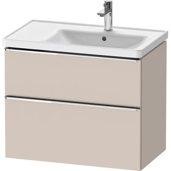 Duravit D-Neo underskab, 78,4x45,2 cm, mat beige/krom