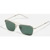 Ray-Ban RBR0102S Caravan Reverse solbriller – guld/rosa