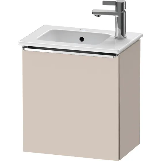 Duravit D-Neo underskab 41x27,4 cm, højre, mat beige/krom