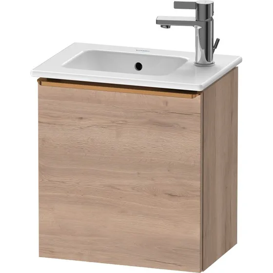 Duravit D-Neo underskab, 41x27,4 cm, højre, marmoreret eg/bronze