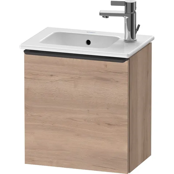 Duravit D-Neo underskab, 41x27,4 cm, højre, marmoreret eg/sort
