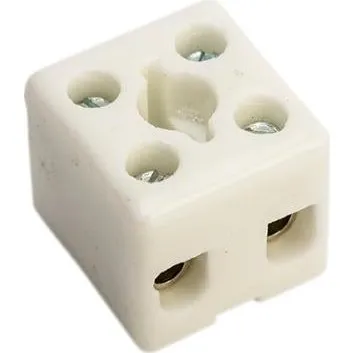 Pollmann Porcelænssamlemuffe 2-pol 0,5-4,0mm²