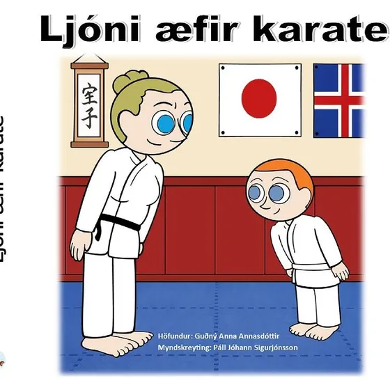 Ljóni æfir karate - Guðný Anna Annasdóttir