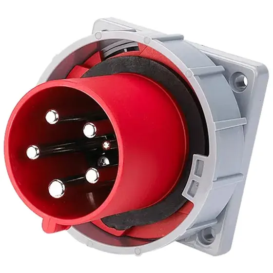 Wexim CEE vægindtag 5P 63A 400V IP67 lige