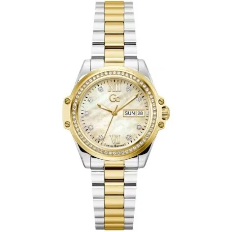 GC Watches Z53002L6 dameur Ø 34 mm, stål/guld, safirkrystal