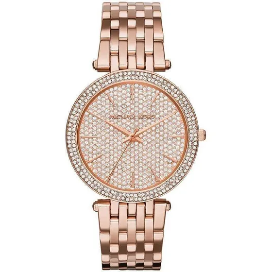 Michael Kors Darci Pave Rosaguldfarvet Dameur MK3439