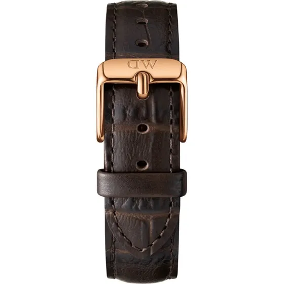 Daniel Wellington Petite York rem 14 mm – Rosegold (DW00200146)
