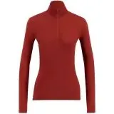Ulvang Hero Half Zip Baselayer til kvinder - Biking Red - XL