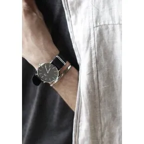 Daniel Wellington Classic Bristol 36 Rosaguldfarvet Hvid skive DW00100039