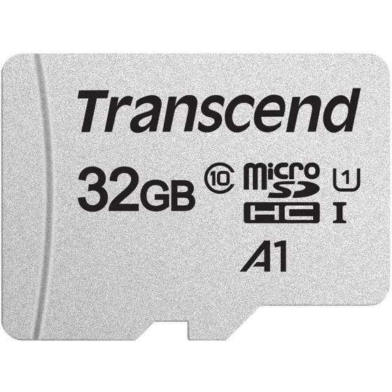 Transcend 300S microSDHC 32 GB - A1, UHS-I U1, Class 10