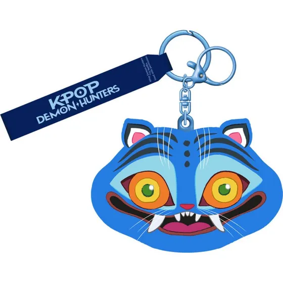 K-Pop Demon Hunters Nøglering m. Pung - Derpy Tiger