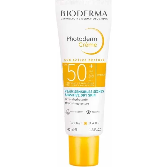 Bioderma Photoderm Cream SPF50+ - Tør følsom hud - 40 ml
