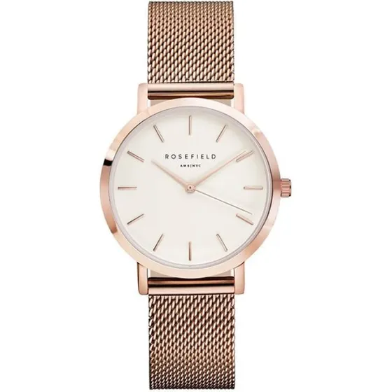 Rosefield Tribeca TWR-T50 dameur 33 mm rosaforgyldt