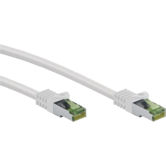 Goobay CAT 8.1 S/FTP netværkskabel, 7,5 m, Hvid