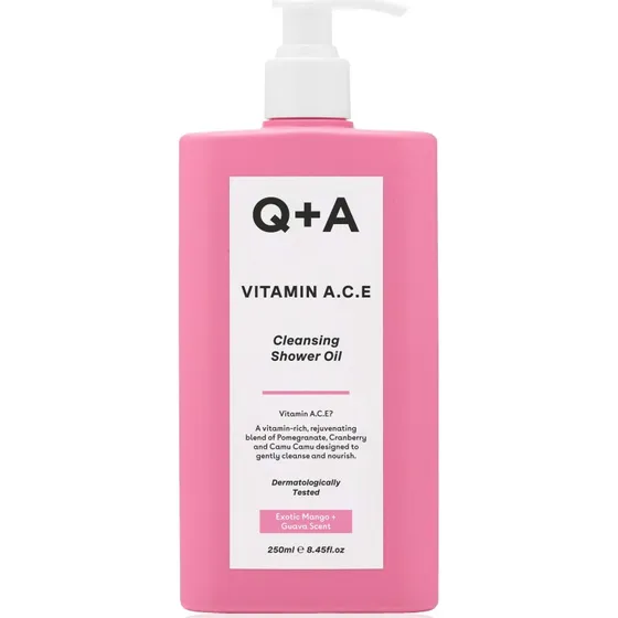 Q+A Vitamin A.C.E Shower Oil 250 ml