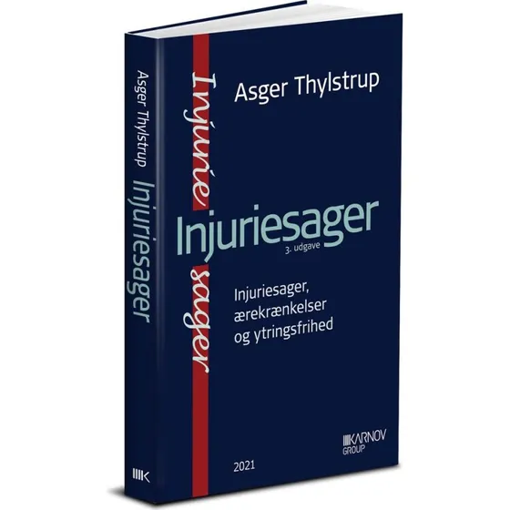 Asger Thylstrup: Injuriesager - Bagvaskelse, ærekrænkelser og ytringsfrihed