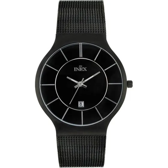 Inex A69424SS5I herreur, sort stål med lænke