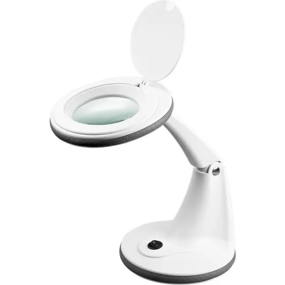 Goobay LED-luplampe med fod, 6W, 3 dioptrier, hvid