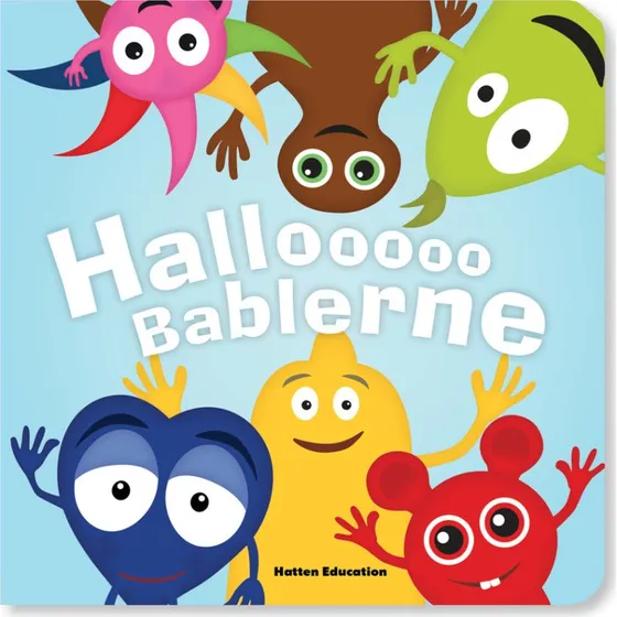 Hallooooo Bablerne - Farverig børnebog til små børn
