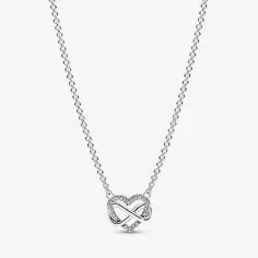 Pandora Halskæde Hjerte med Uendelighed 392666C01-50