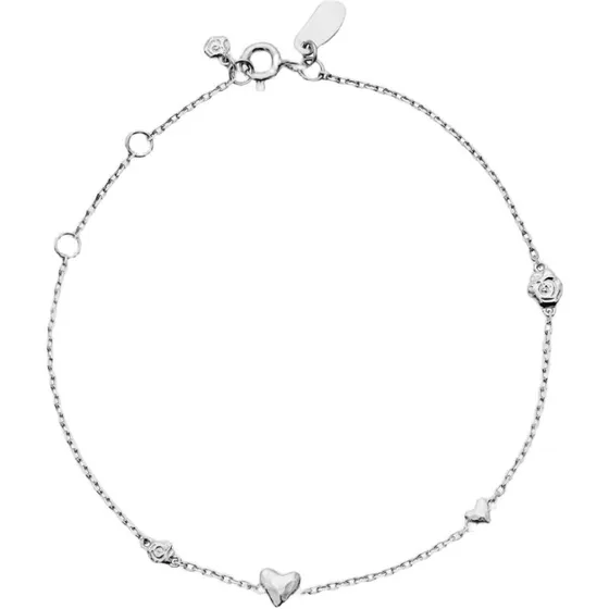 Maanesten Scarlett Armbånd – Forsølvet, 16+3 cm